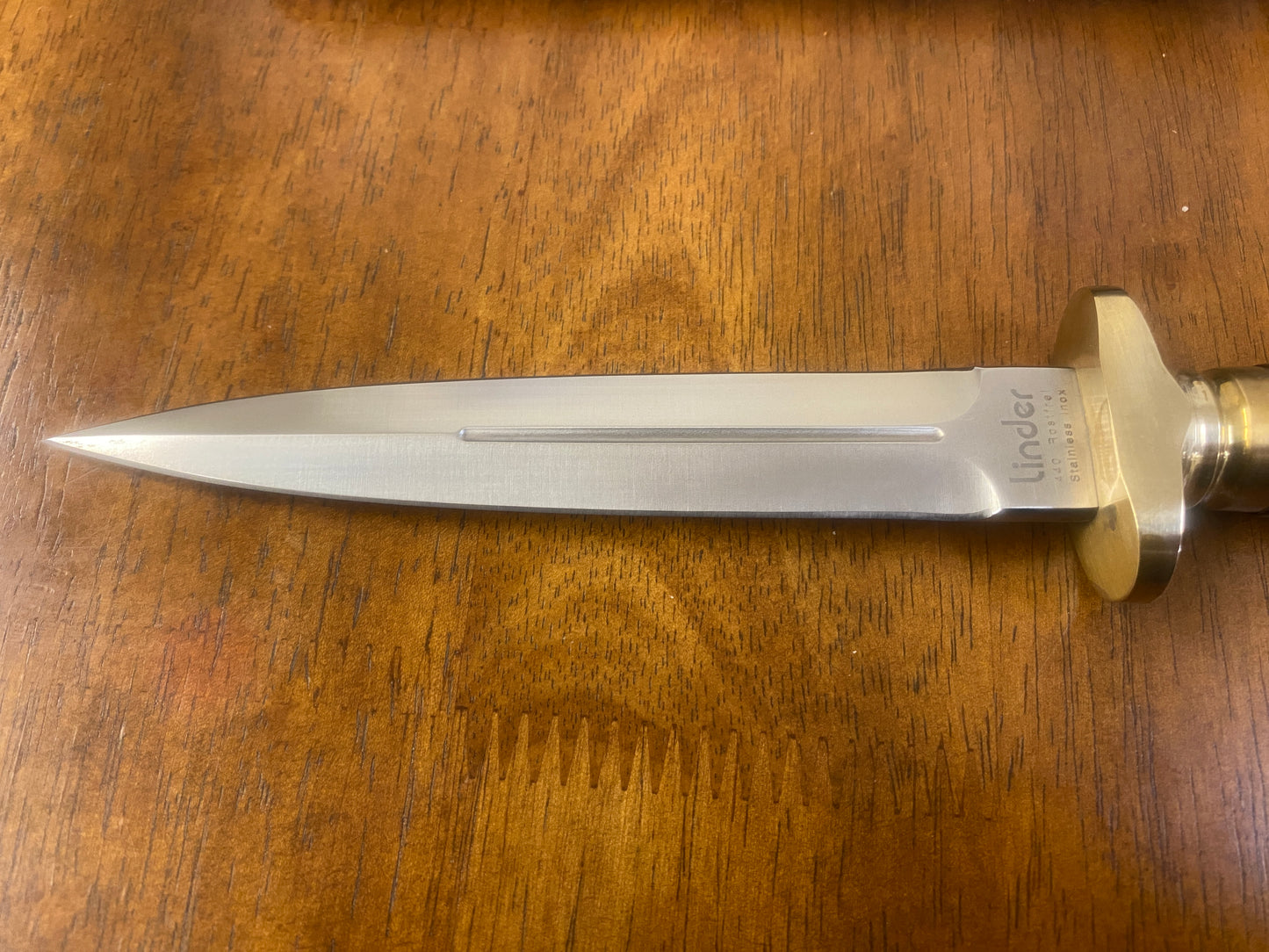 Linder Grenadill Dagger Sheath Knife