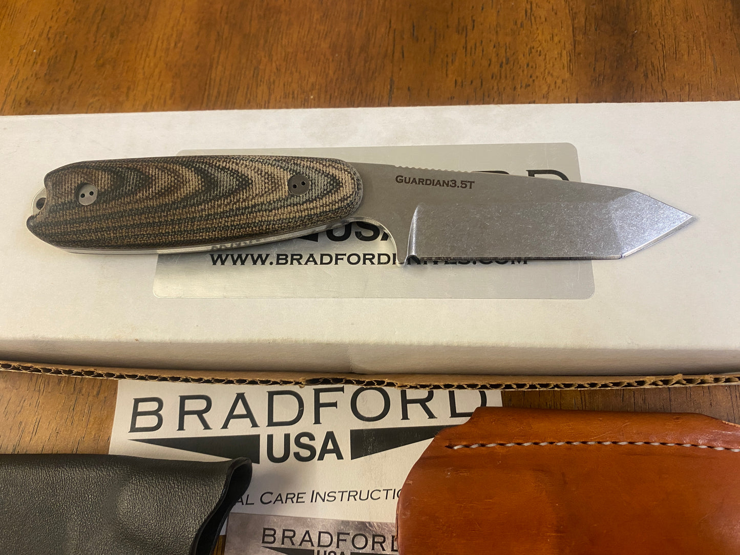 Bradford Guardian 3.5T sheath Knife