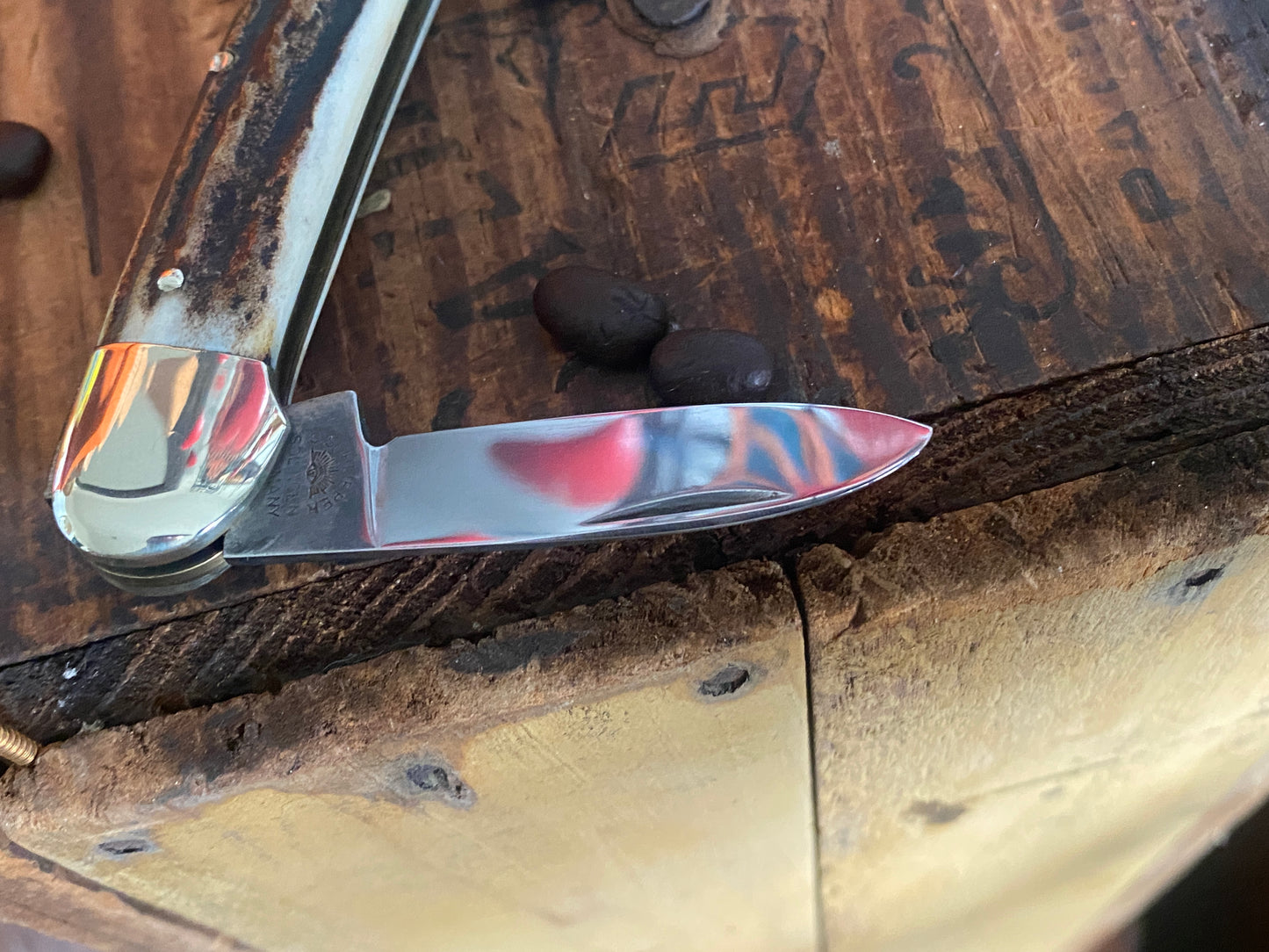 German Eye Brand C. Schlieper Canoe pocket knife