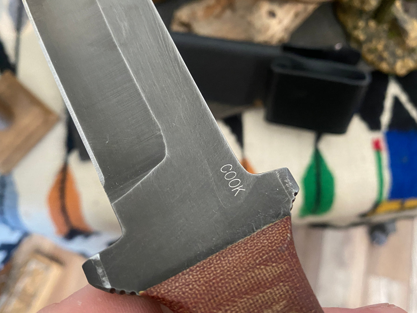Vintage Cook Dawson Desert Strike Sheath Knife