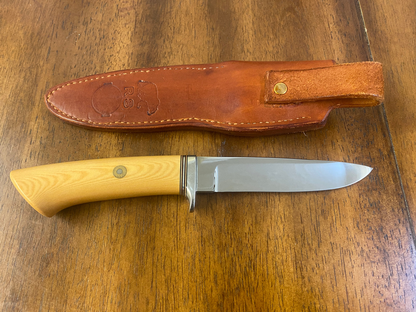 Custom William Calvin Pass Sheath knife