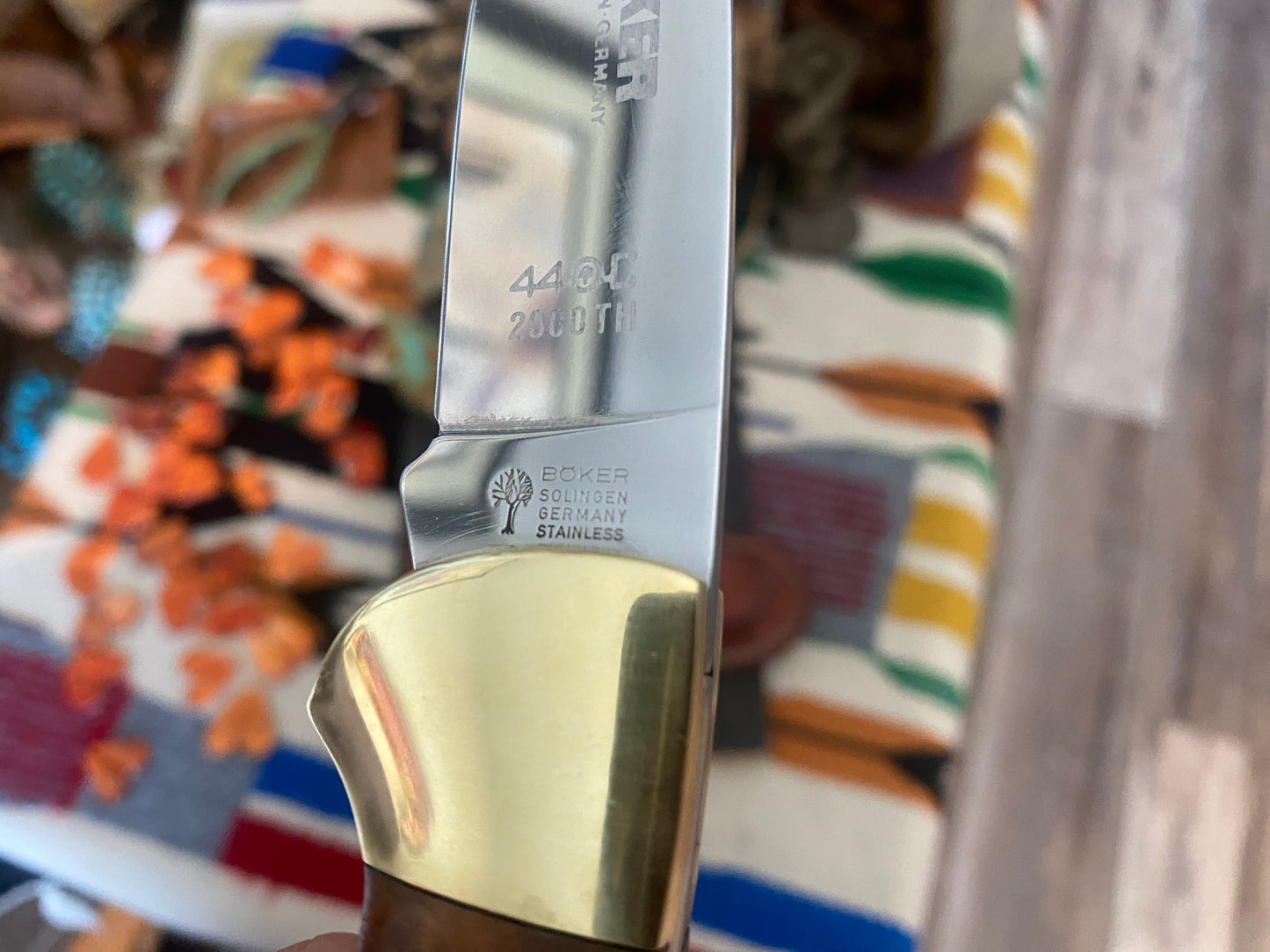 Boker 440c 2000TH Pocket Knife