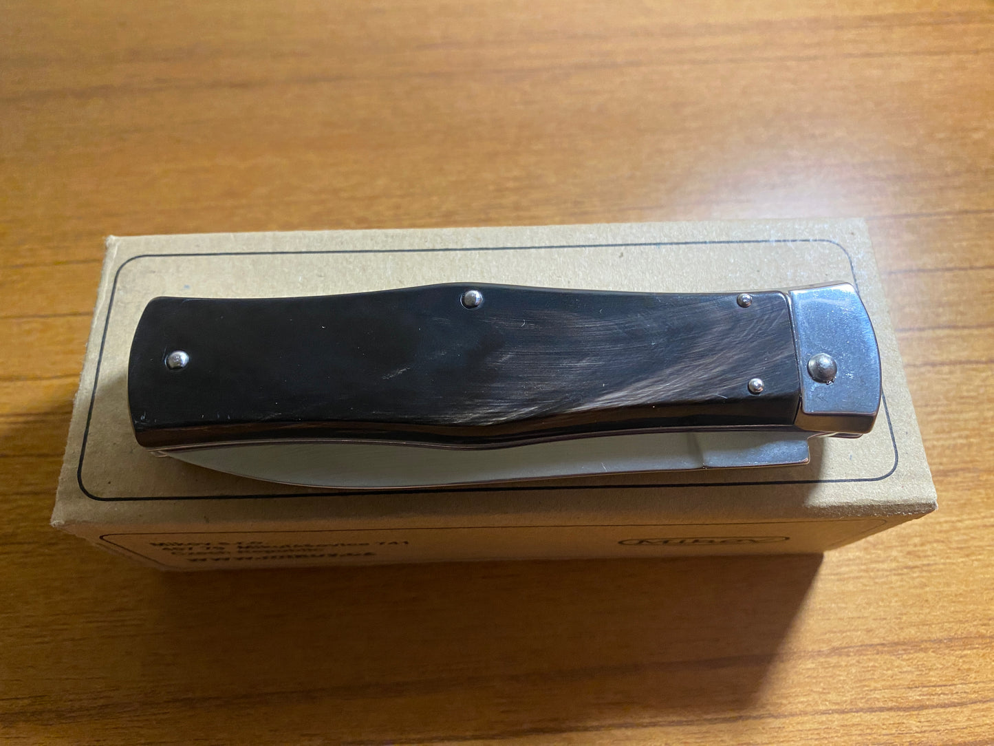 Mikov Predator automatic pocket knife