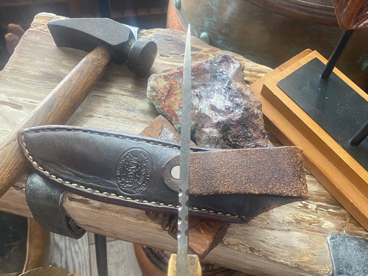 Custom Fred J. Fortier Sheath Knife