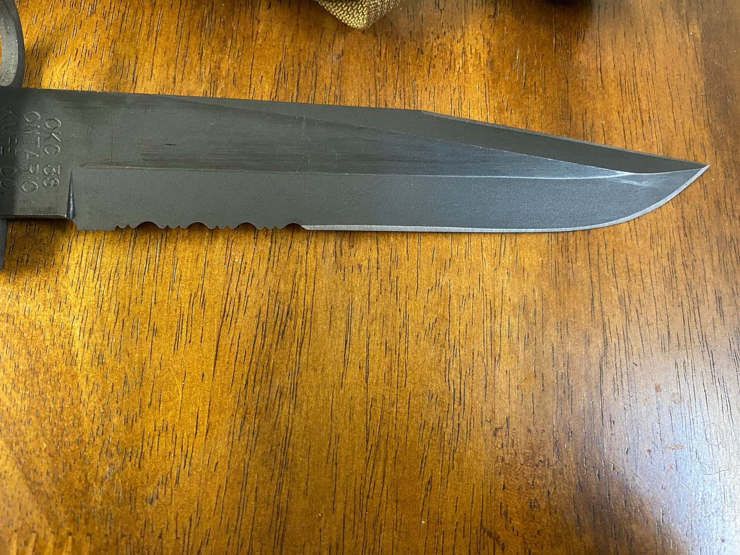 Ontario OKC 3S Combat Sheath Knife/Bayonet