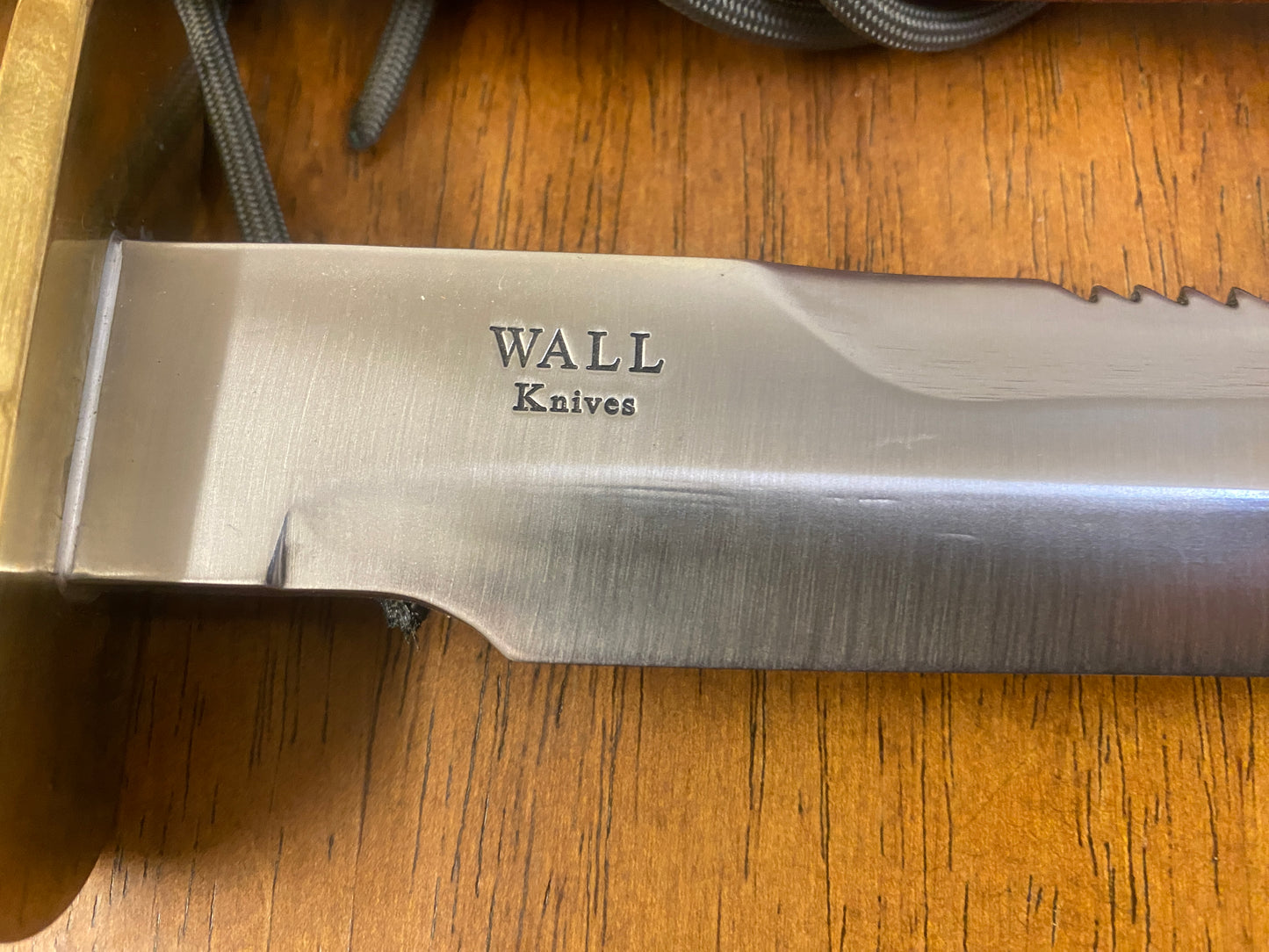 Greg Wall Model 14 style Fighter Sheath Knife #131