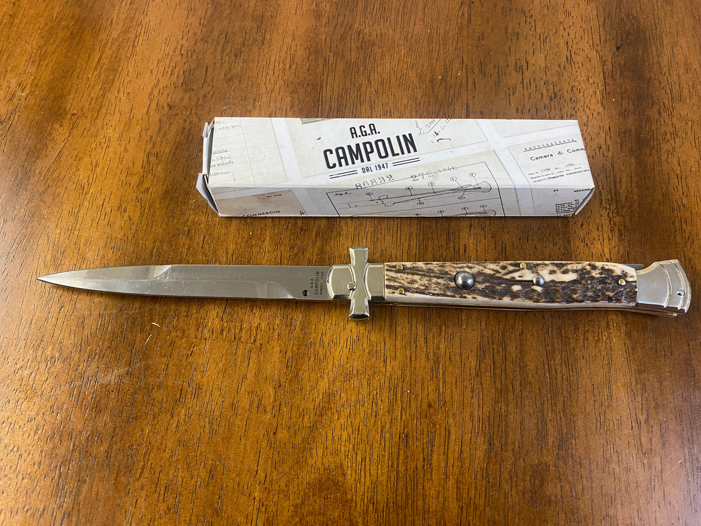 AGA Campolin Maltese Automatic Pocket Knife