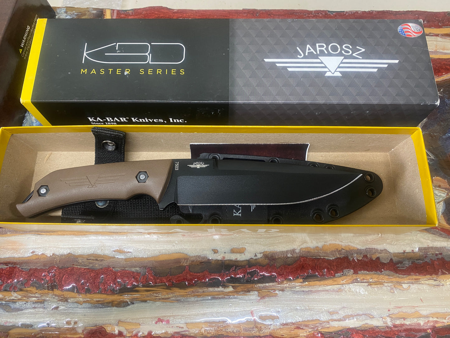 Ka-Bar Jarosz Turok Sheath knife