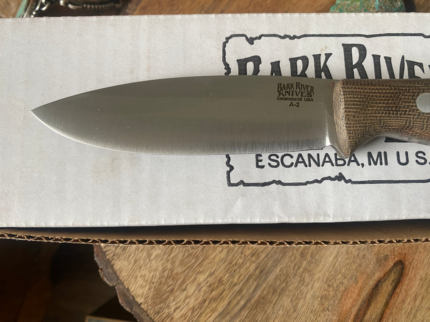 Bark River Up Gunny Sheath Knife