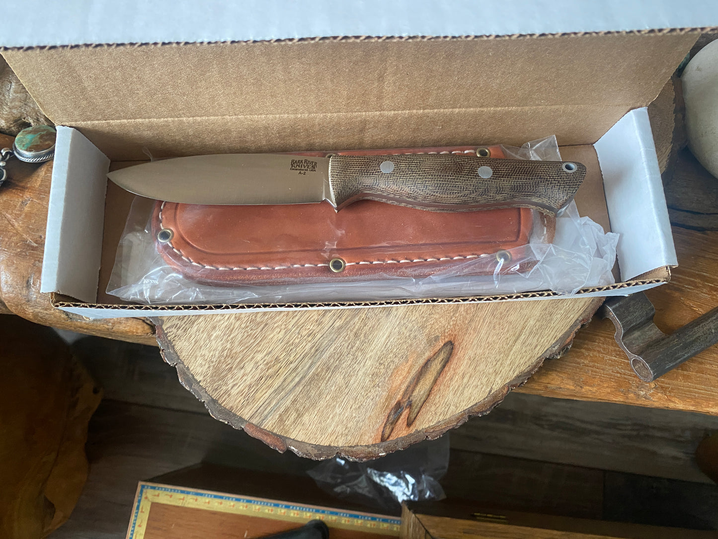 Bark River Up Gunny Sheath Knife