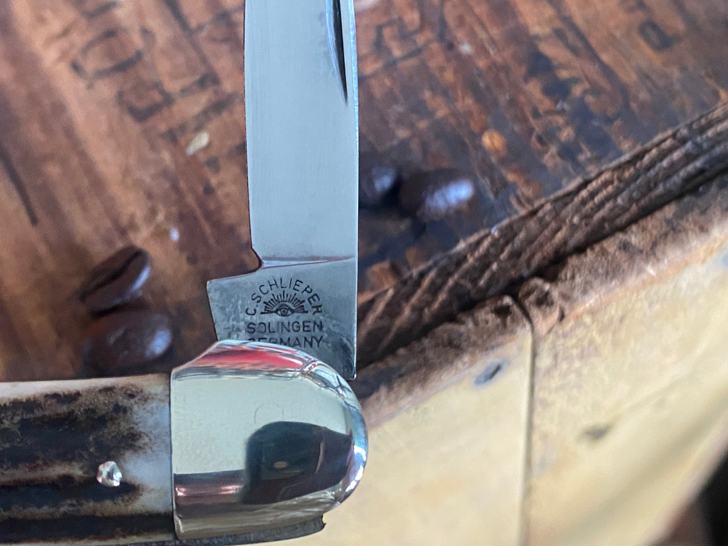 German Eye Brand C. Schlieper Canoe pocket knife