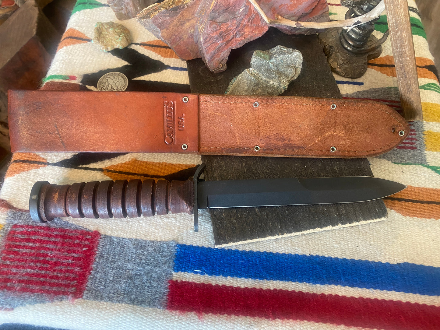 Reproduction Camillus M3 Sheath Knife