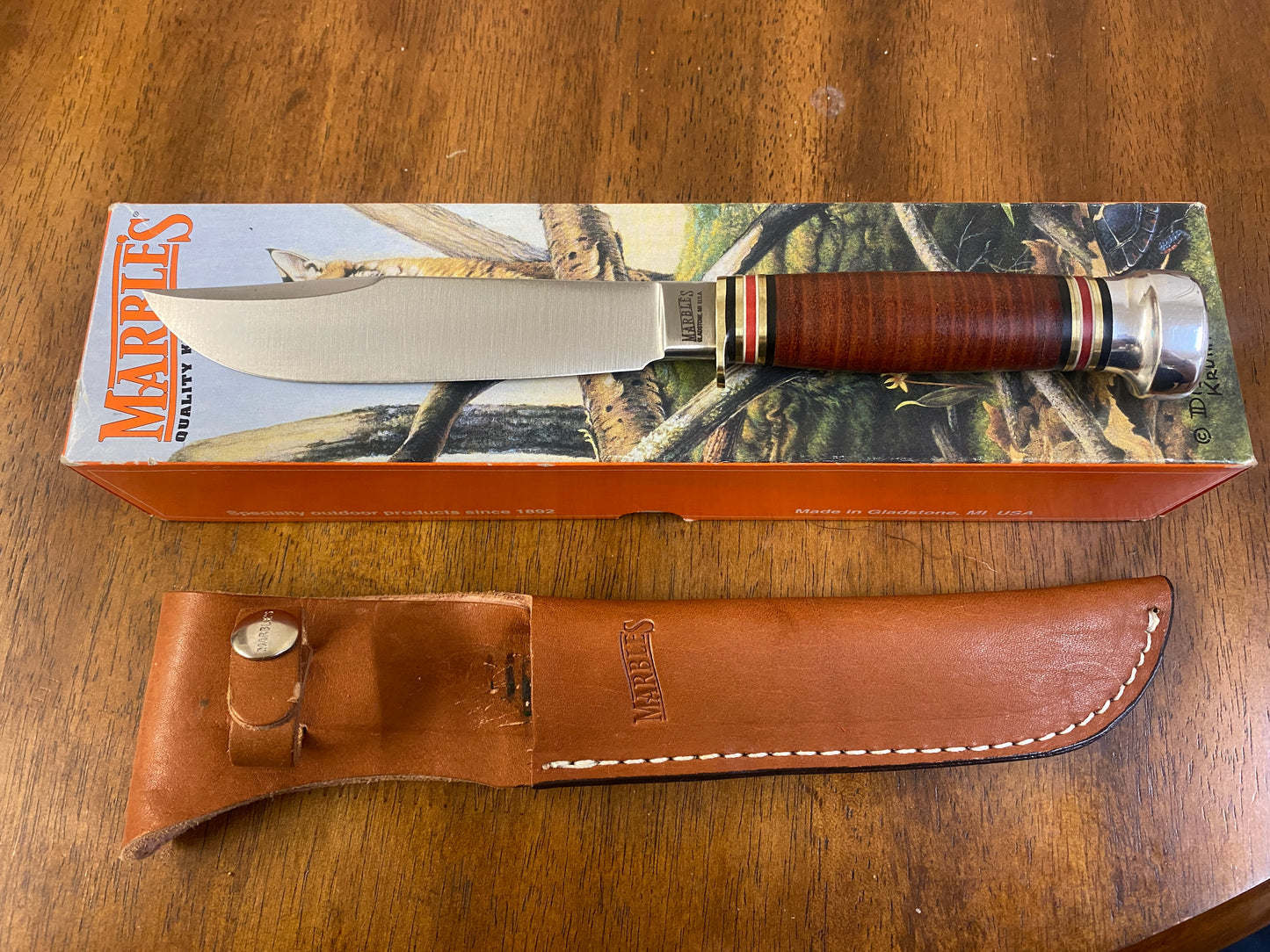 Marble’s Expert II Sheath Knife