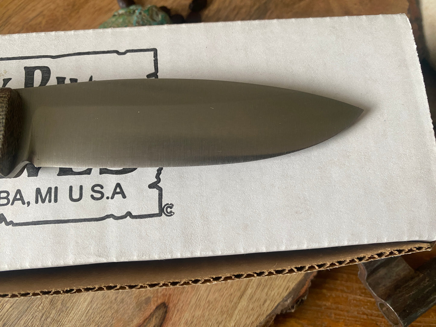 Bark River Up Gunny Sheath Knife