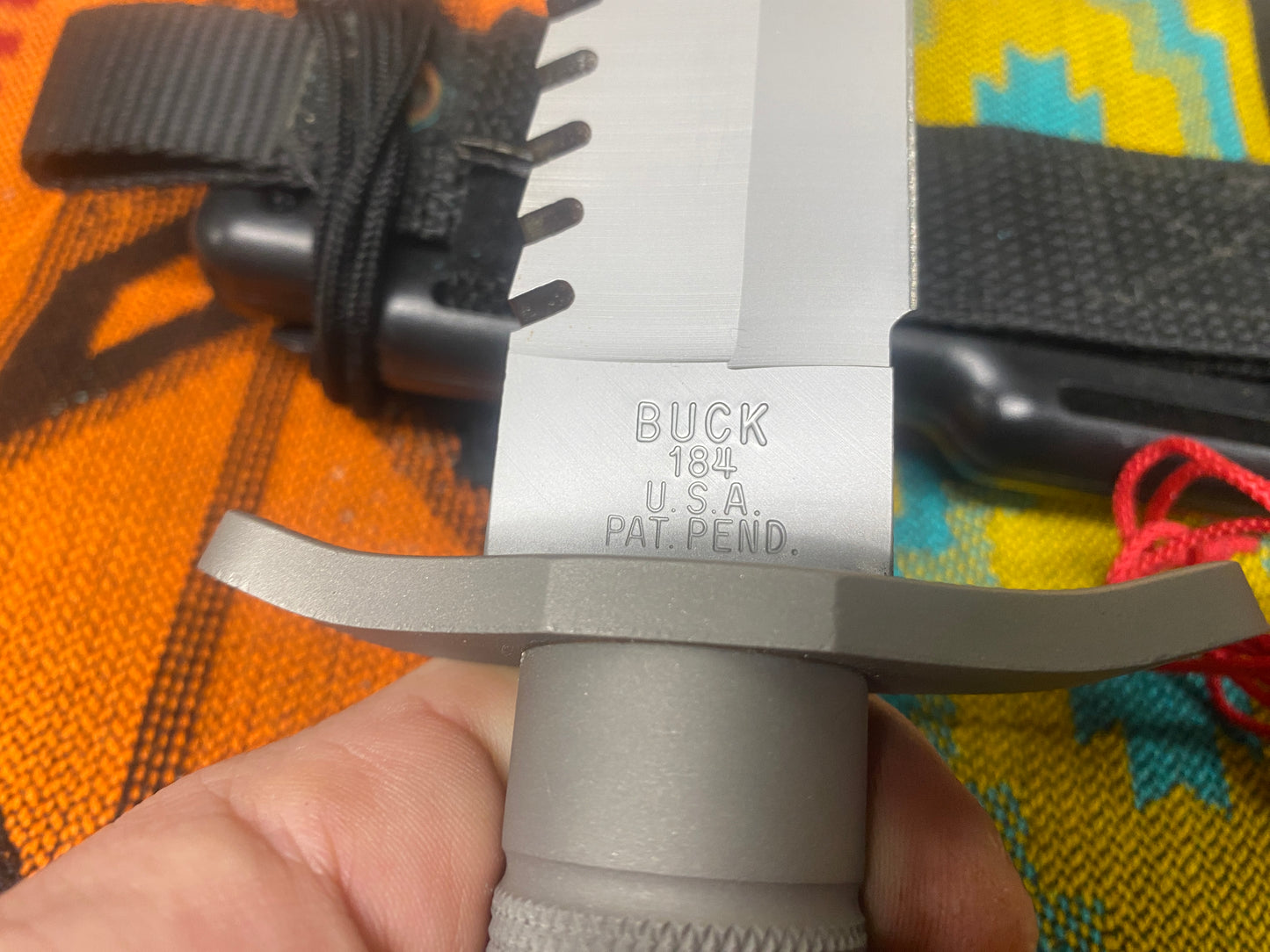 Buck 184 Buckmaster Sheath Knife
