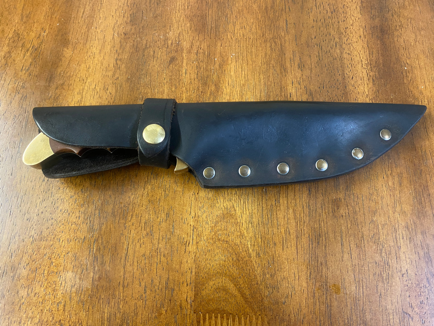 Vintage Rigid R-19 Razorback Sheath Knife