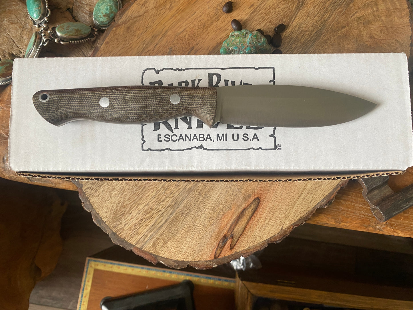 Bark River Up Gunny Sheath Knife