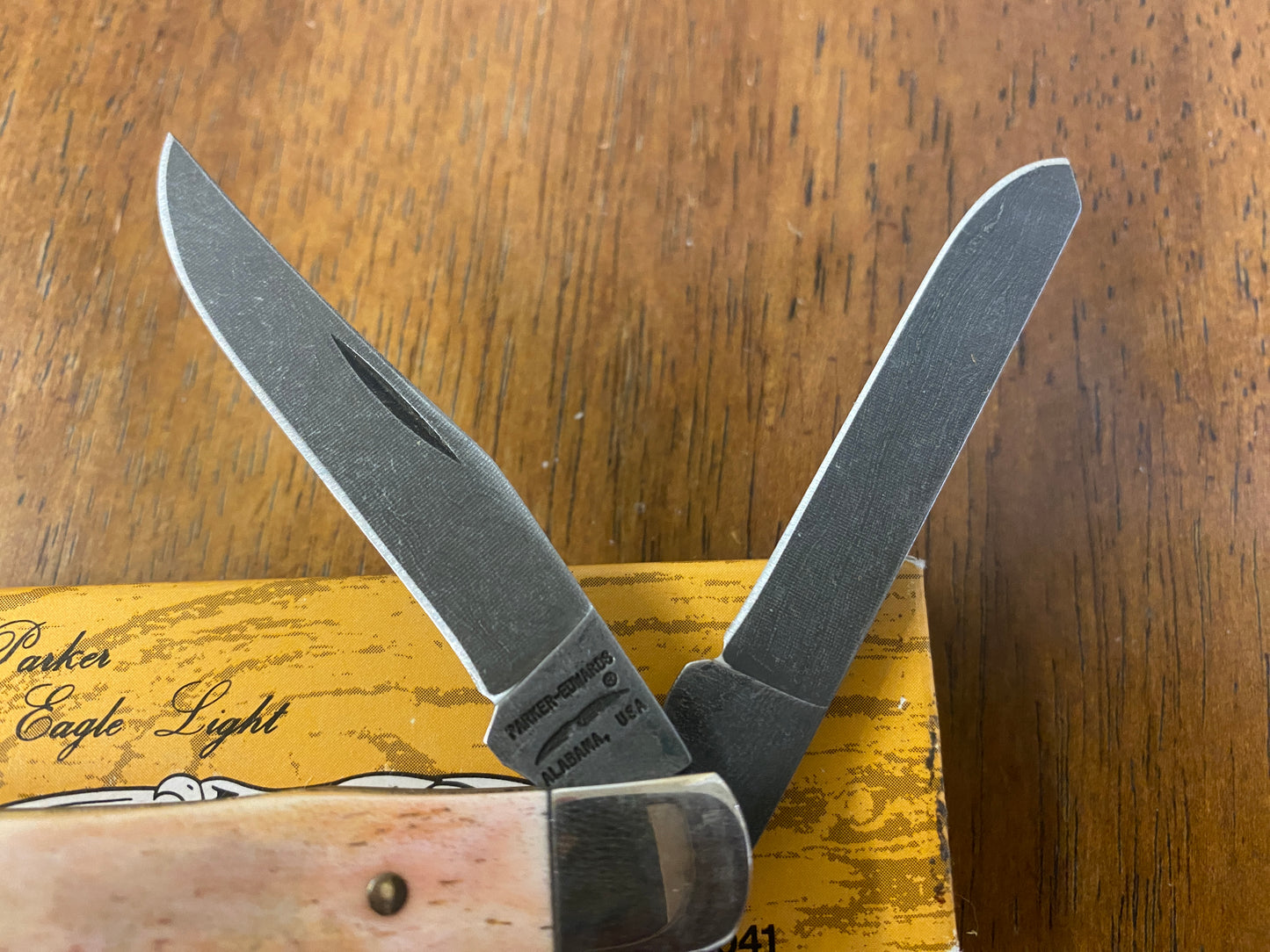Parker Damascus Trapper Pocket Knife