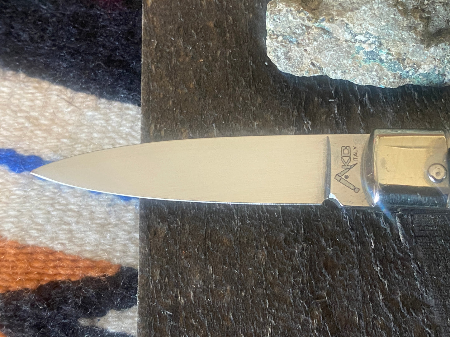 AKC Classic 6” Lever Lock Automatic Pocket Knife