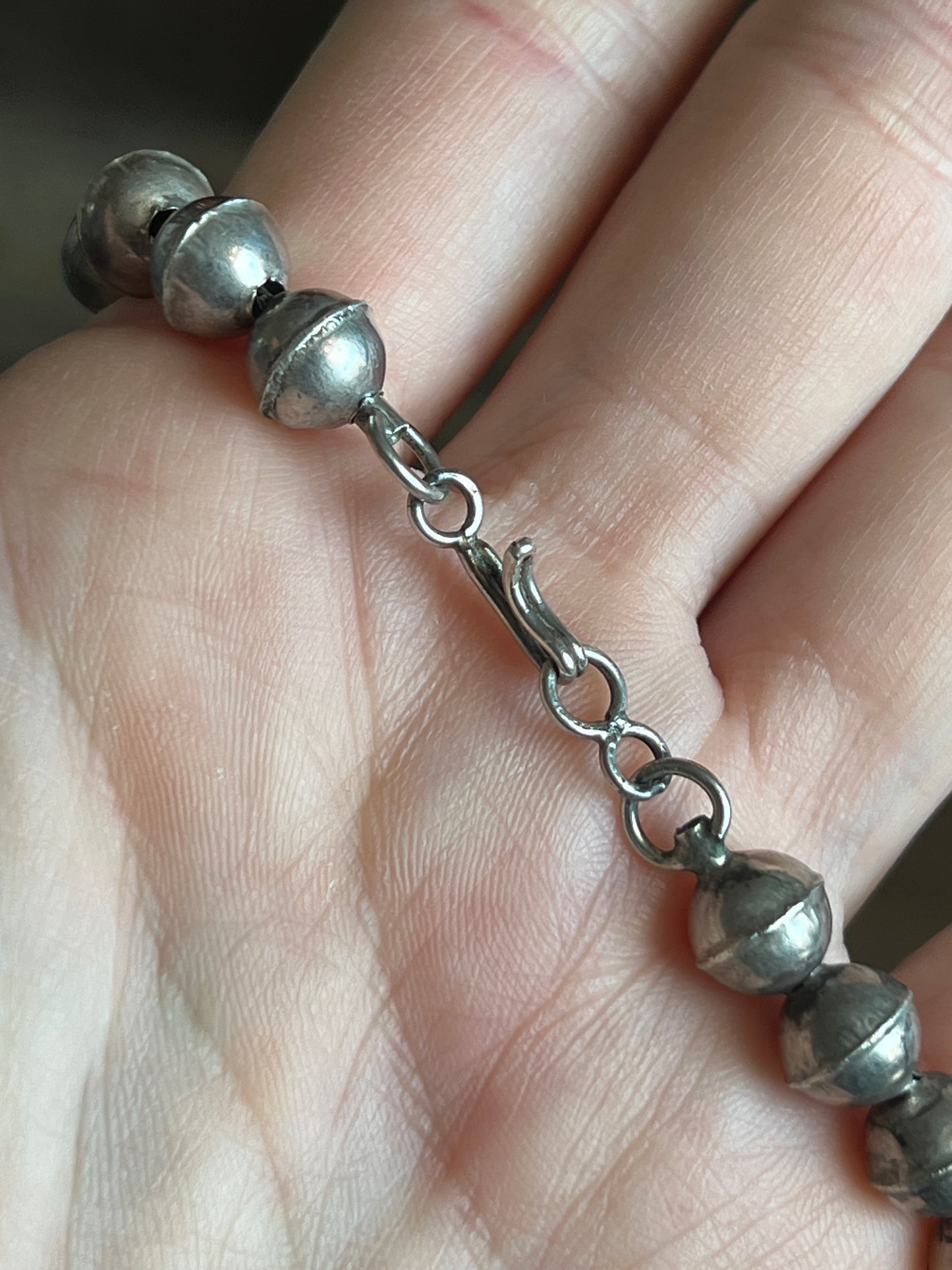 Vintage Sterling silver and Turquoise Turtle Themed Squash Blossom Style Necklace