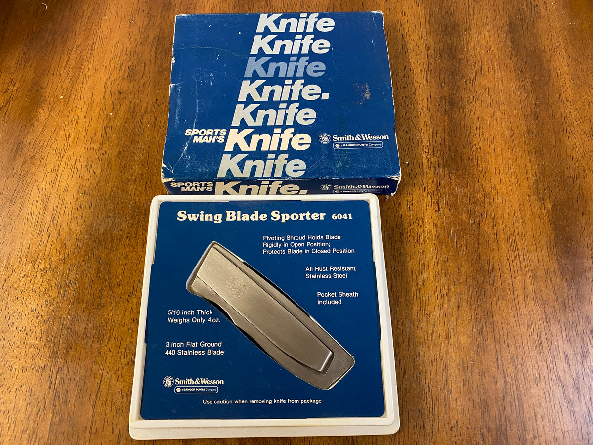 Smith & Wesson Swing Blade Sporter 6041 Pocket Knife