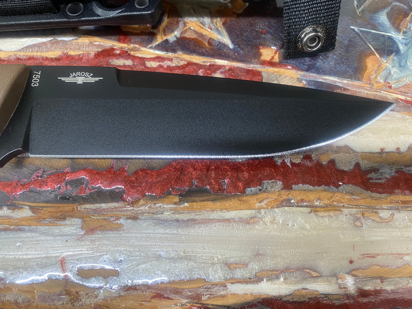 Ka-Bar Jarosz Turok Sheath knife