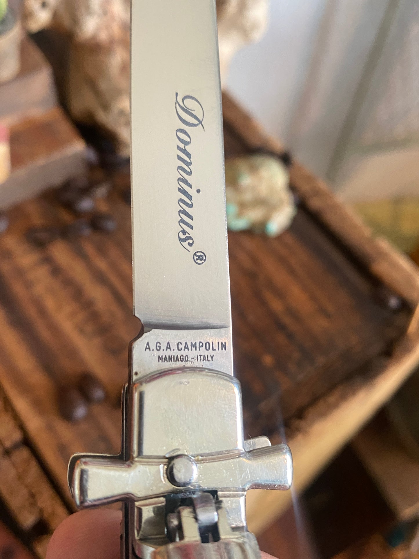 A.G.A Campolin Dominus Automatic Pocket Knife