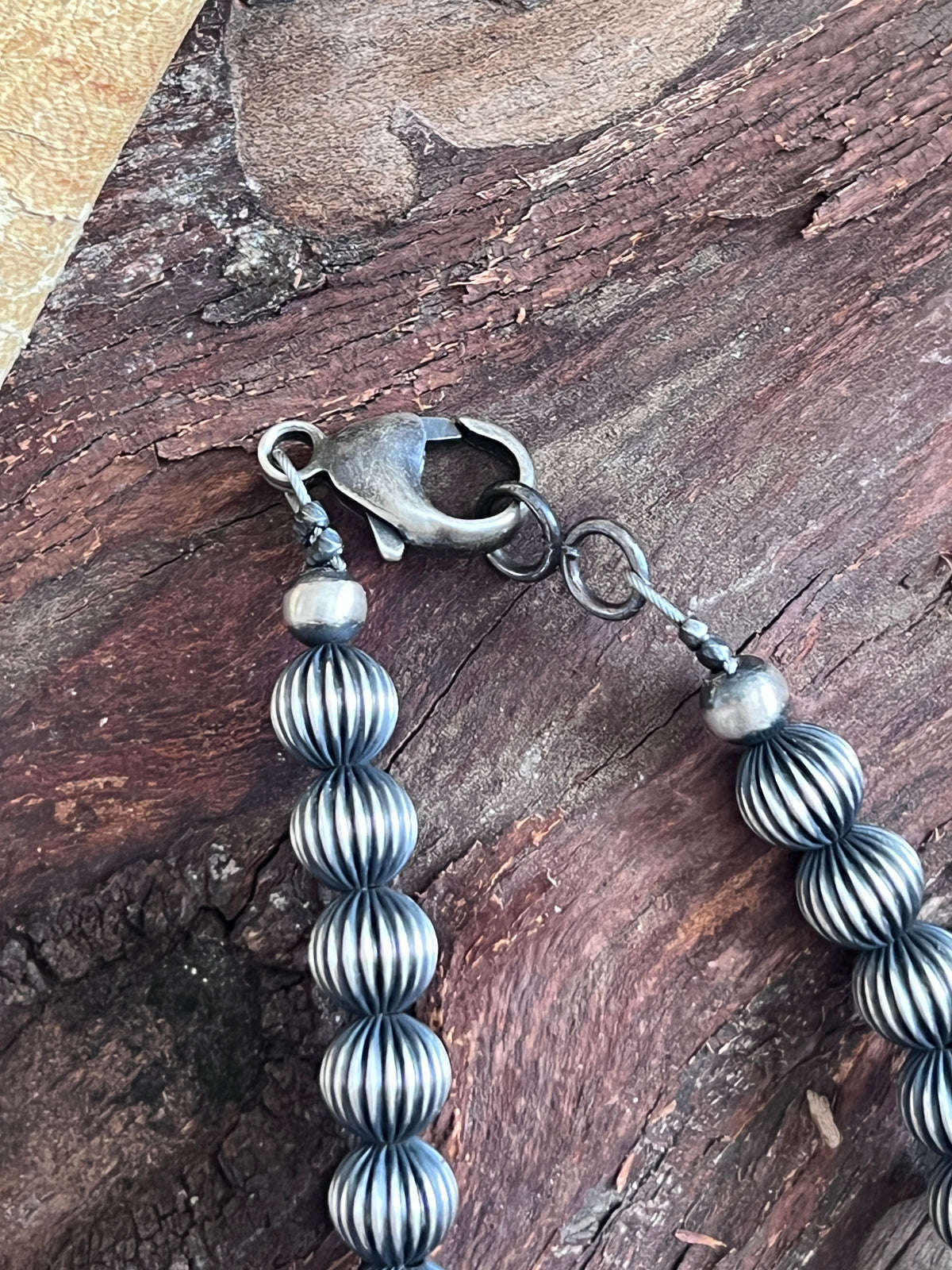 Taos Collection: Handcrafted Sterling Silver, Kingman Turquoise & Mediterranean Red Coral Necklace by Mark Yazzie