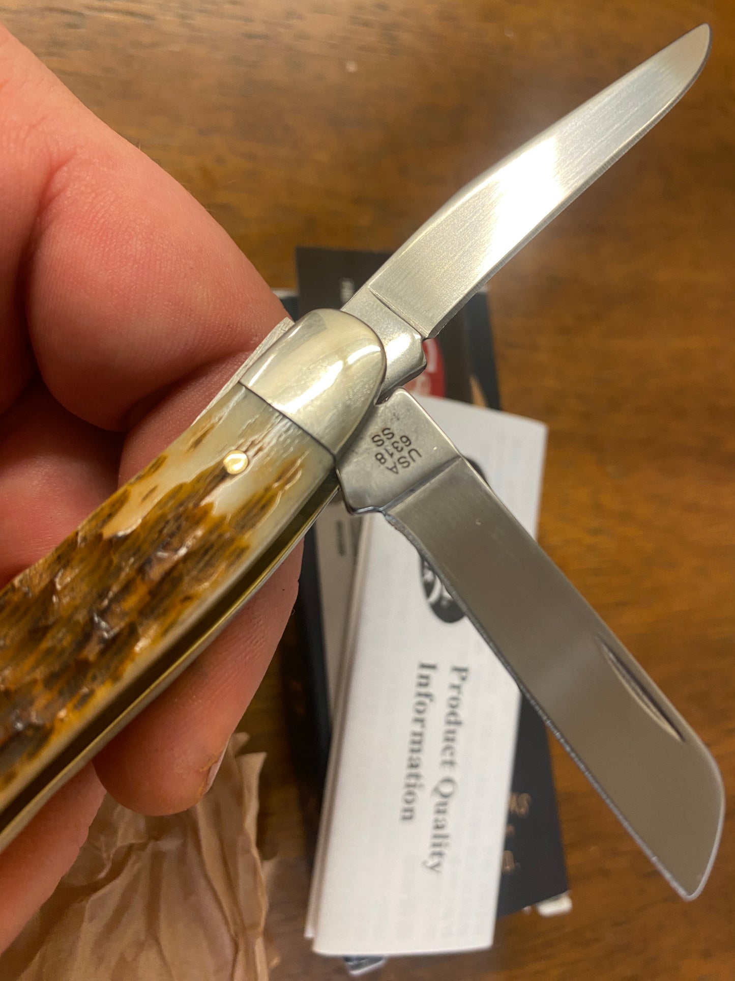 Case xx 6 dot medium Stockman pocket knife