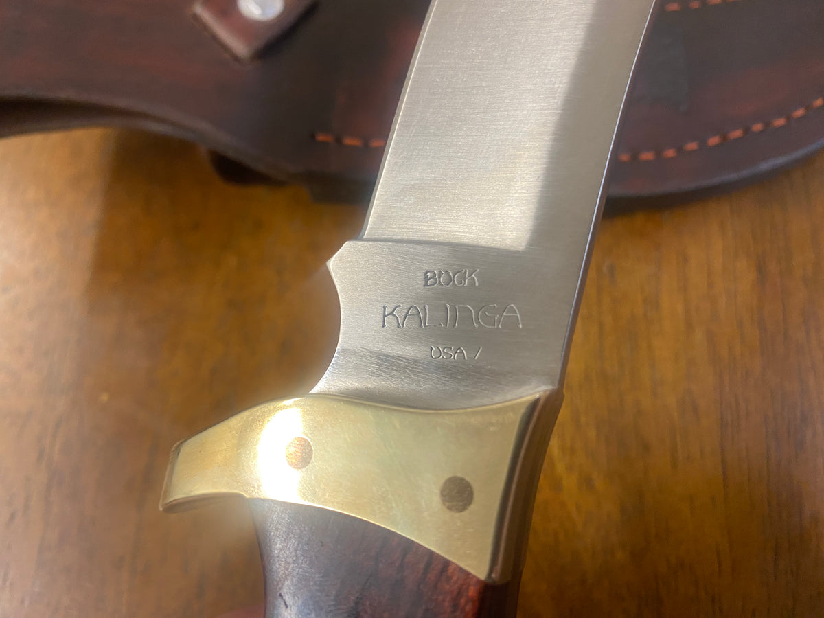 1993 Buck Kalinga Sheath Knife