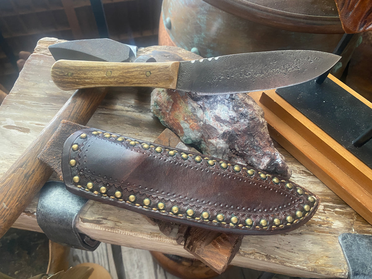 Custom Fred J. Fortier Sheath Knife