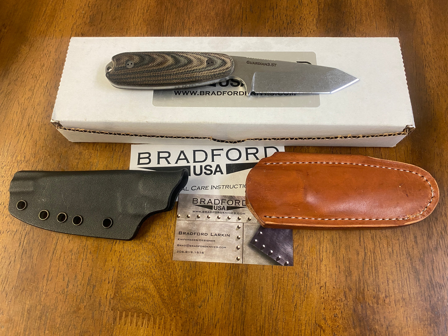 Bradford Guardian 3.5T sheath Knife