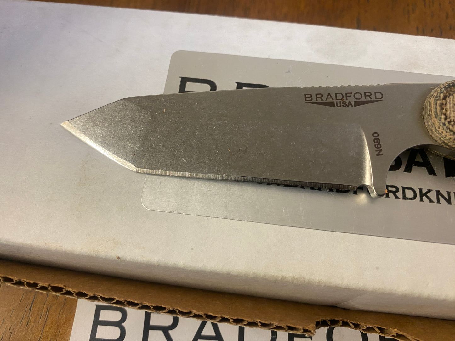 Bradford Guardian 3.5T sheath Knife