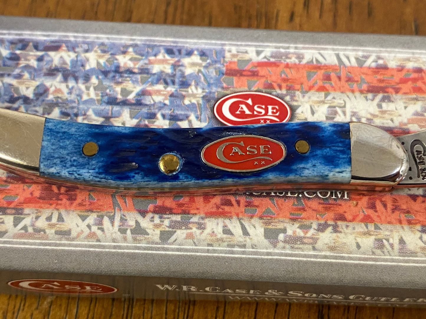 2012 Case XX Navy Blue Tinytoothpick Pocket Knife