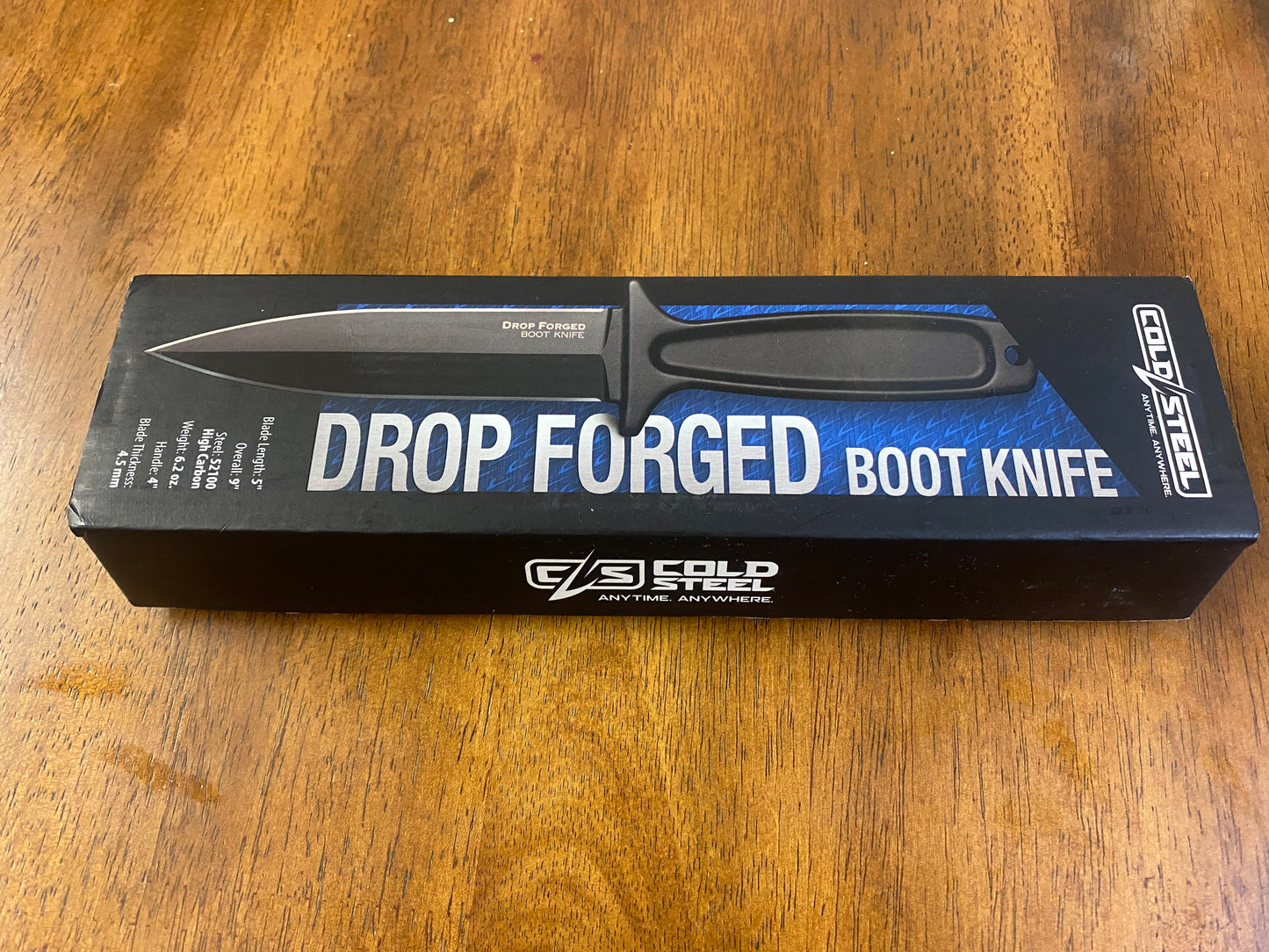 Cold steel drop forged boot knife