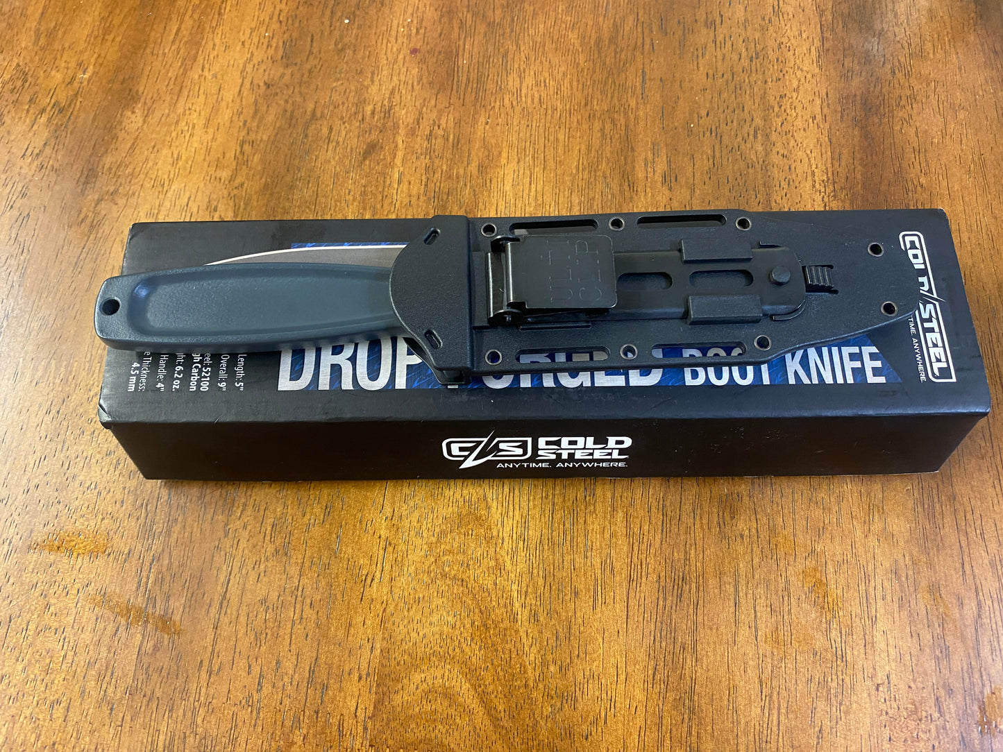 Cold steel drop forged boot knife