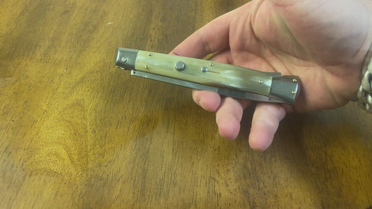 Frank B Removed Swing Guard Italian Automatic Stiletto Pocket knife