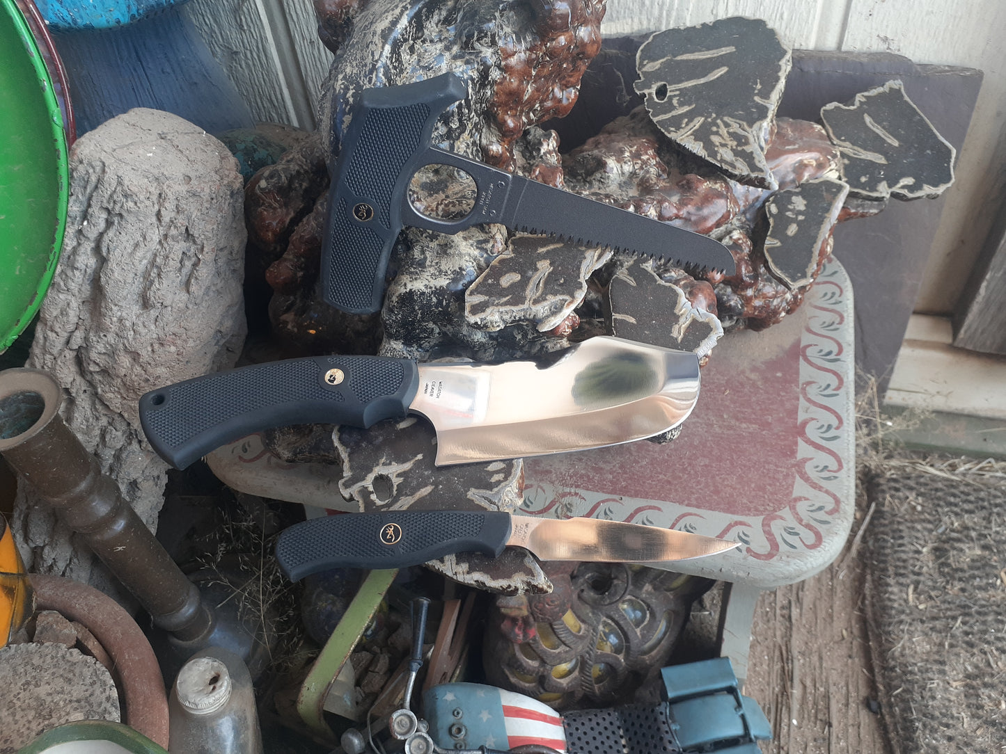 Browning Wasatch Hunting Knife Set.