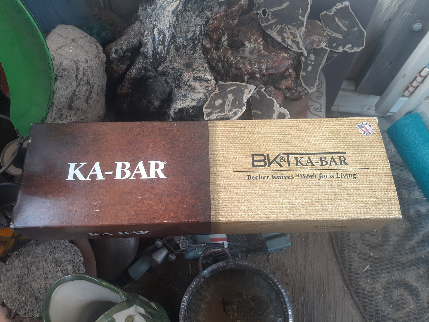 BK&KA-BAR BK9 Sheath Knife