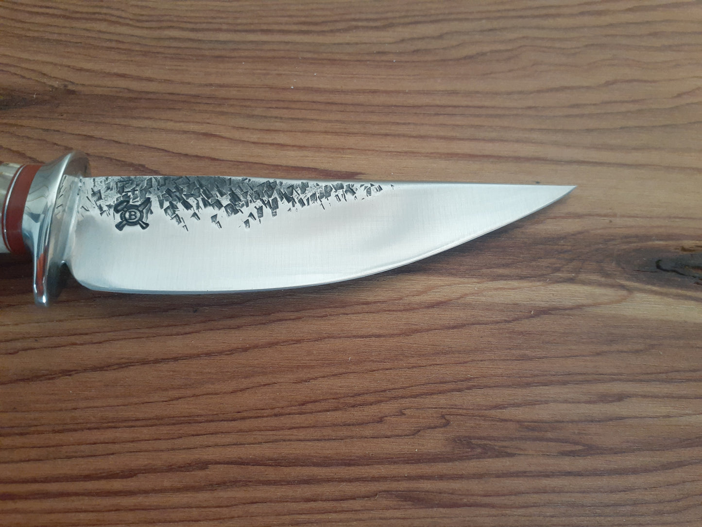 Handmade J. Behring JR. Trout & Bird Sheath Knife