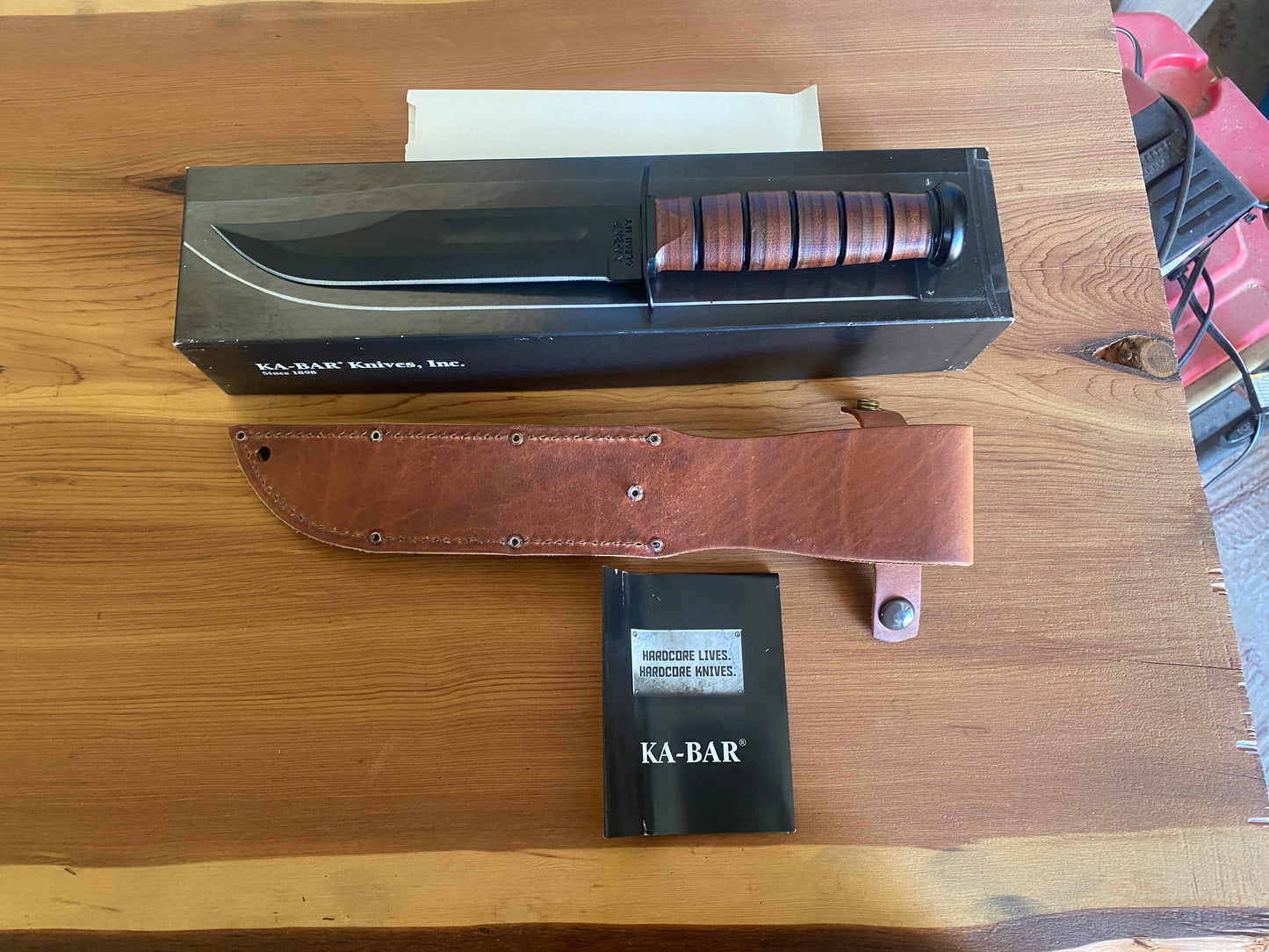 USN Ka-Bar Sheath Knife