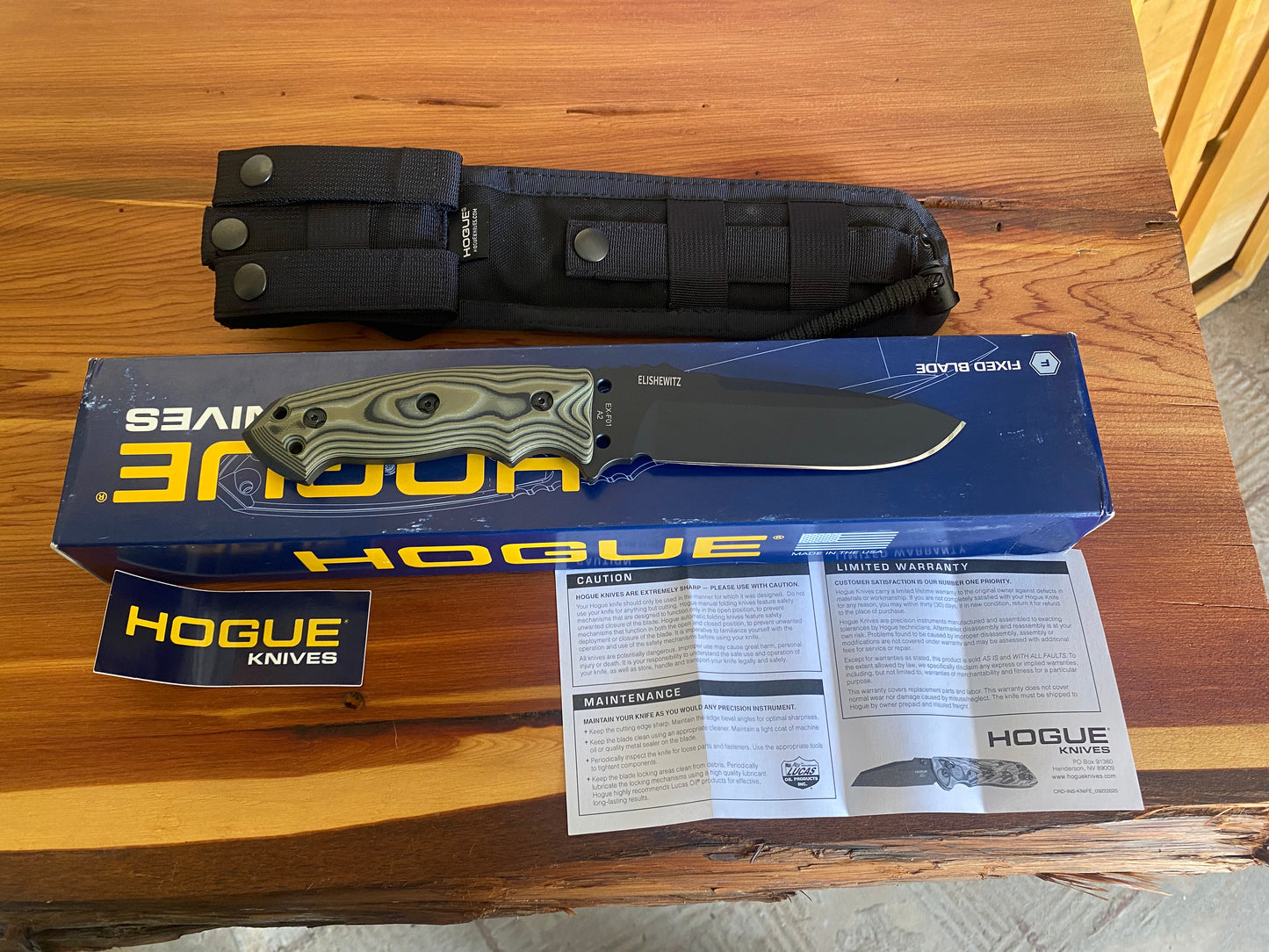 Hogue EX-F01 Sheath Knife