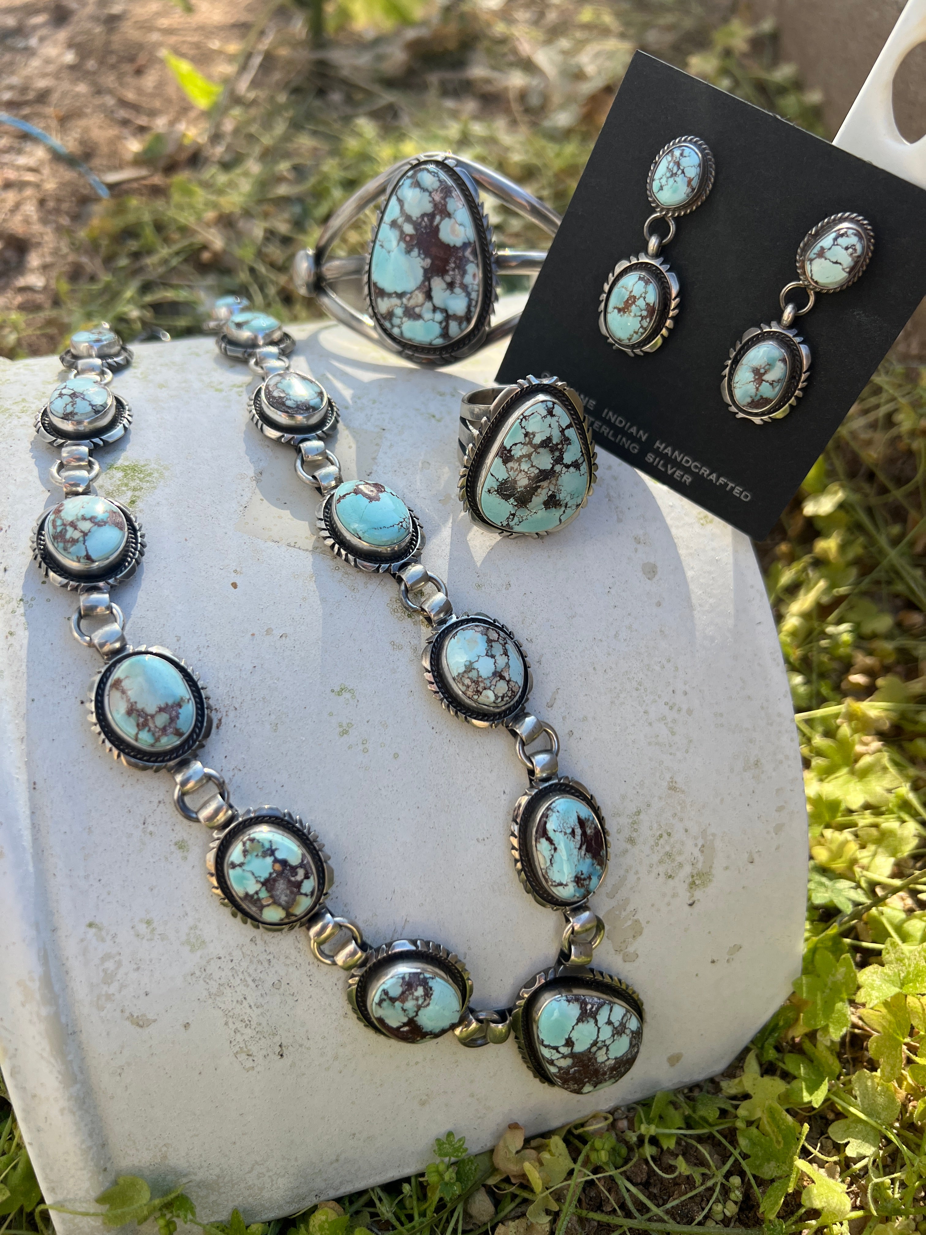 Golden Hill Turquoise Stone Set selling