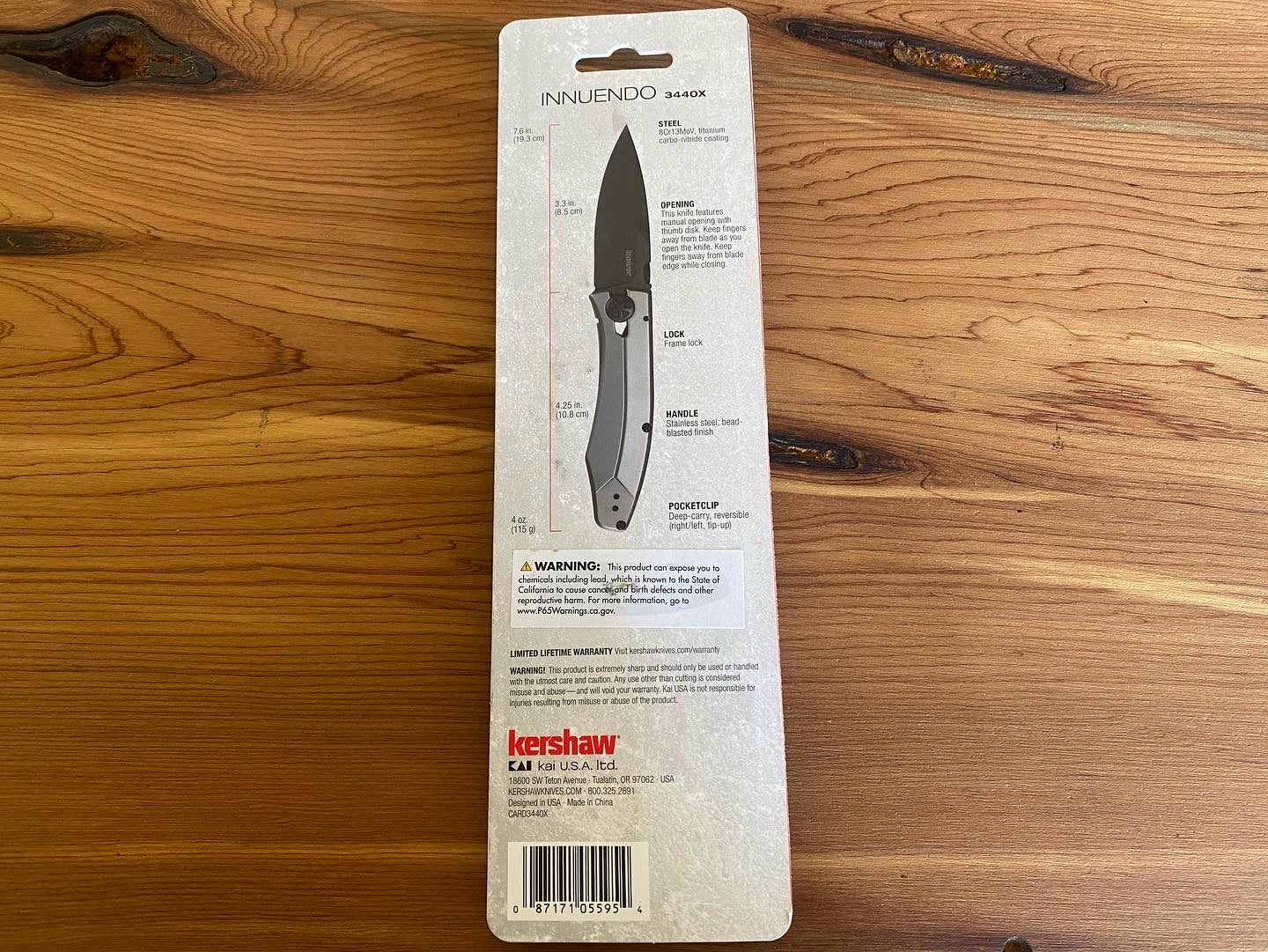 Kershaw Innuendo pocket knife